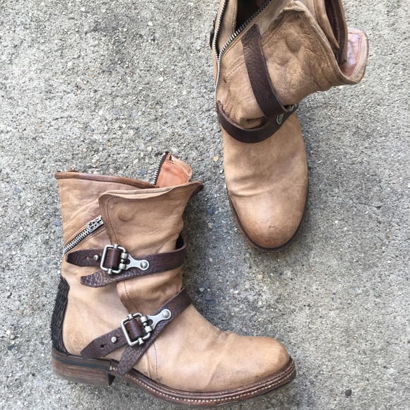 AS 98 biker motorcycle boots 37 6.5 - Picture 9 of 9